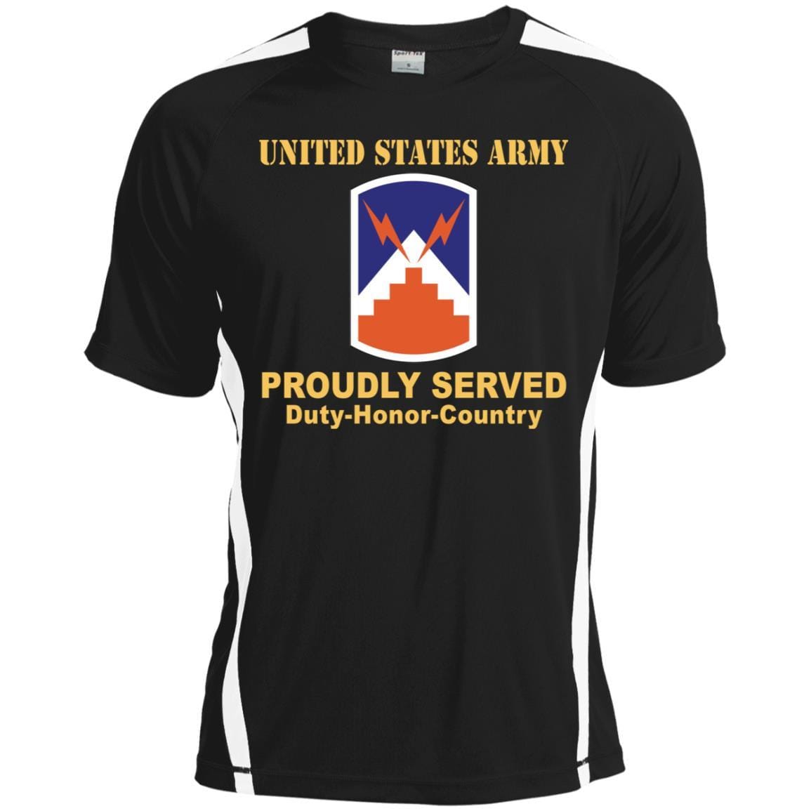 US ARMY 7TH SIGNAL BRIGADE- Proudly Served T-Shirt On Front For Men-TShirt-Army-Veterans Nation