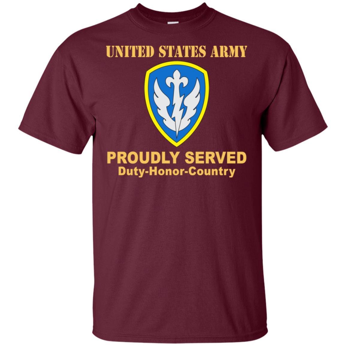 US ARMY 504TH BATTLEFIELD SURVEILLANCE- Proudly Served T-Shirt On Front For Men-TShirt-Army-Veterans Nation