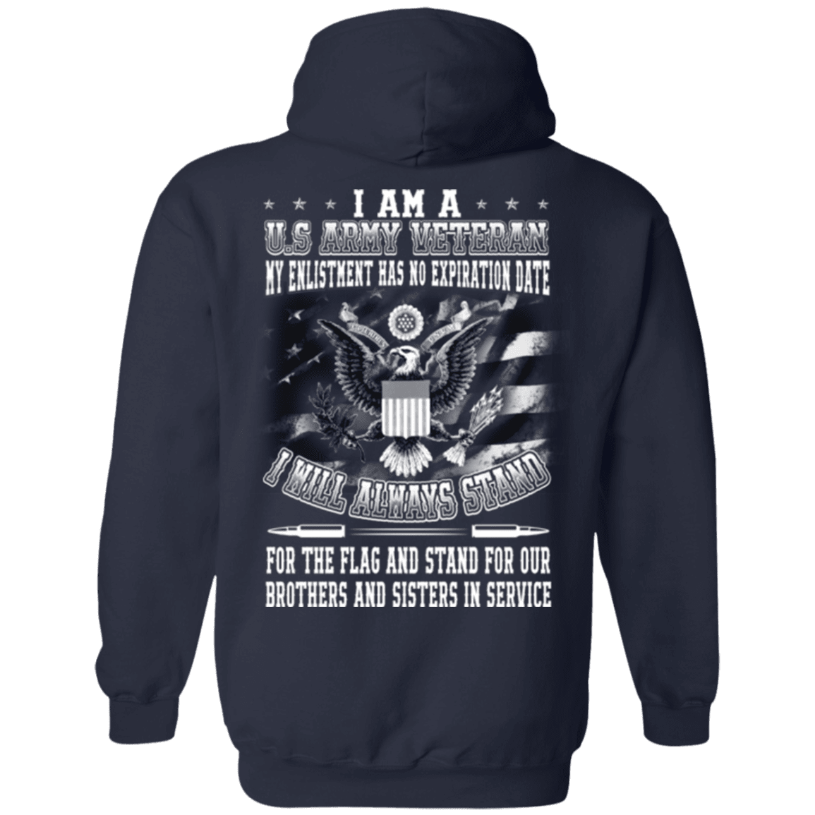 Military T-Shirt "I am A US Amry Veteran"-TShirt-General-Veterans Nation