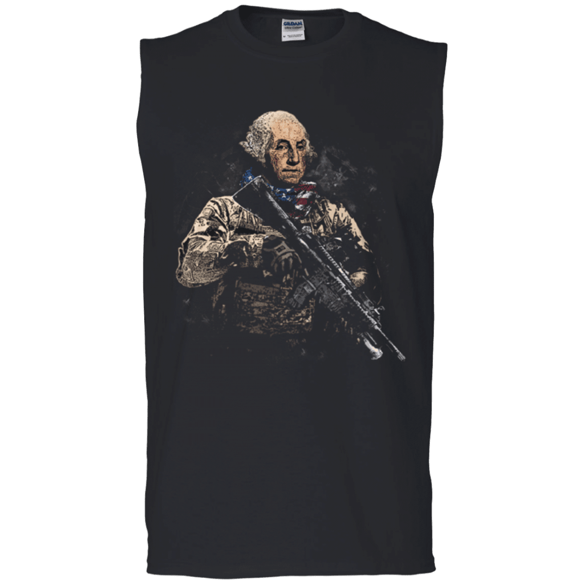 Military T-Shirt "Washington Soldier Presidents"-TShirt-General-Veterans Nation