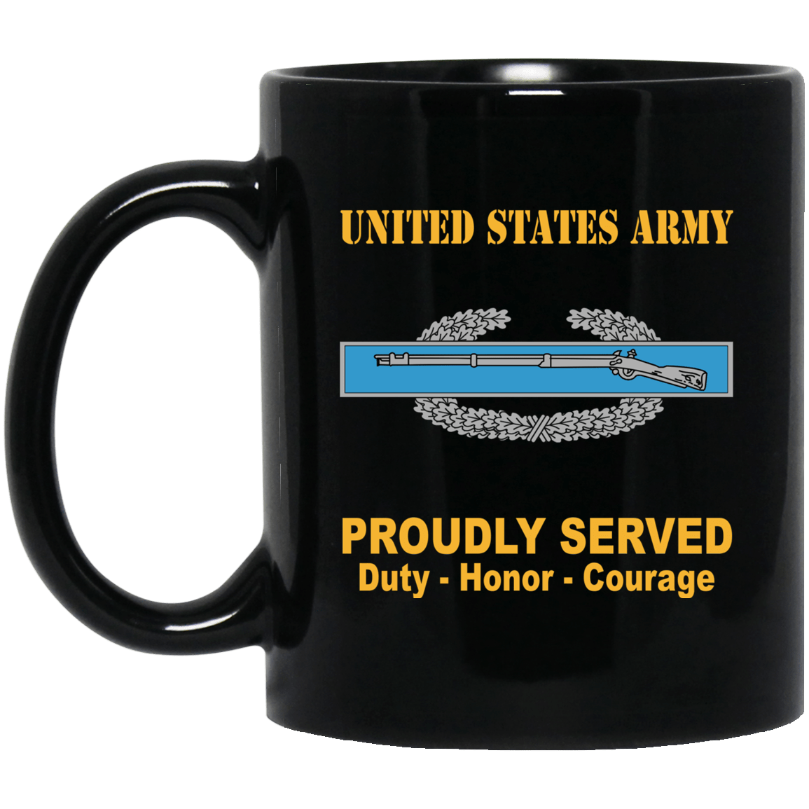 US Army Combat Infantryman First Award Badge 11 oz - 15 oz-Mug-Army-Badge-Veterans Nation