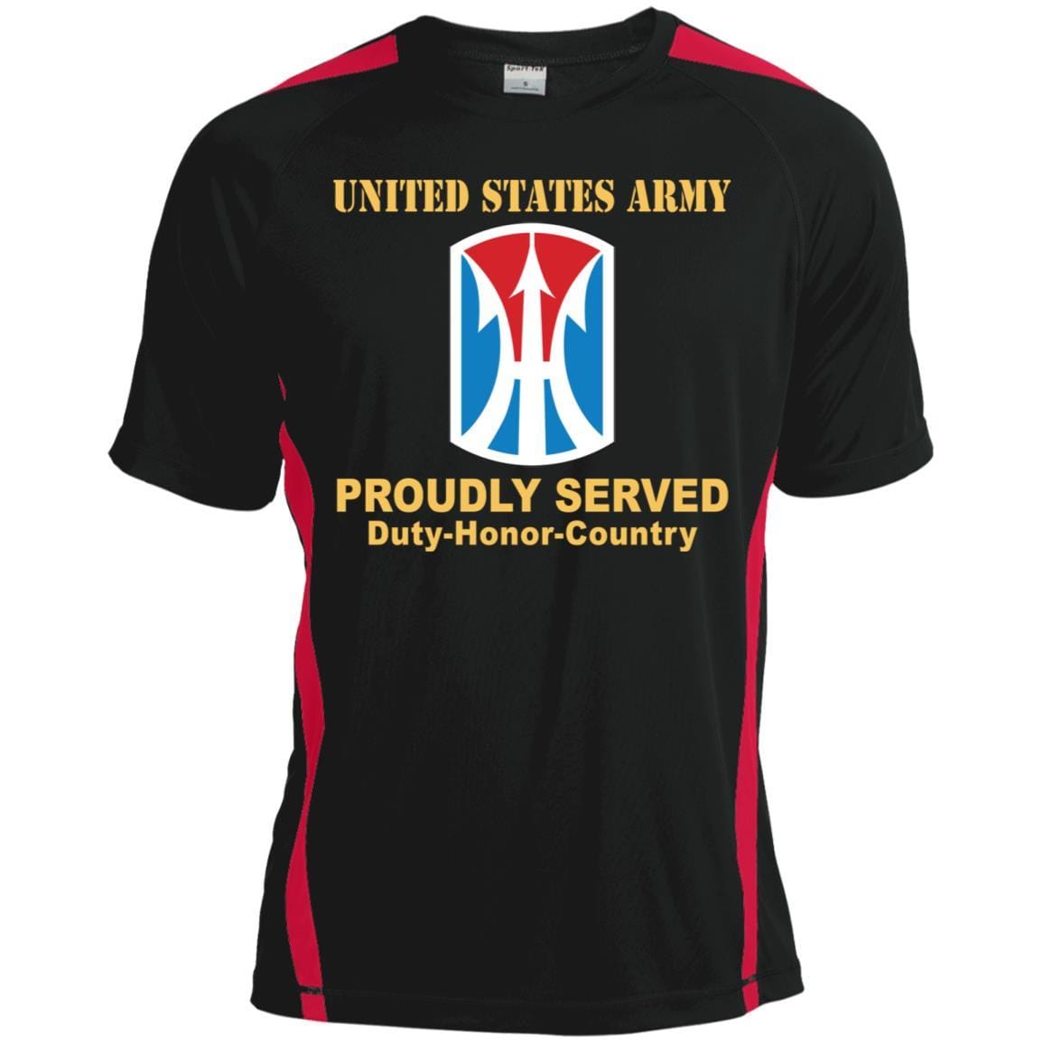 US ARMY 11TH INFANTRY BRIGADE- Proudly Served T-Shirt On Front For Men-TShirt-Army-Veterans Nation