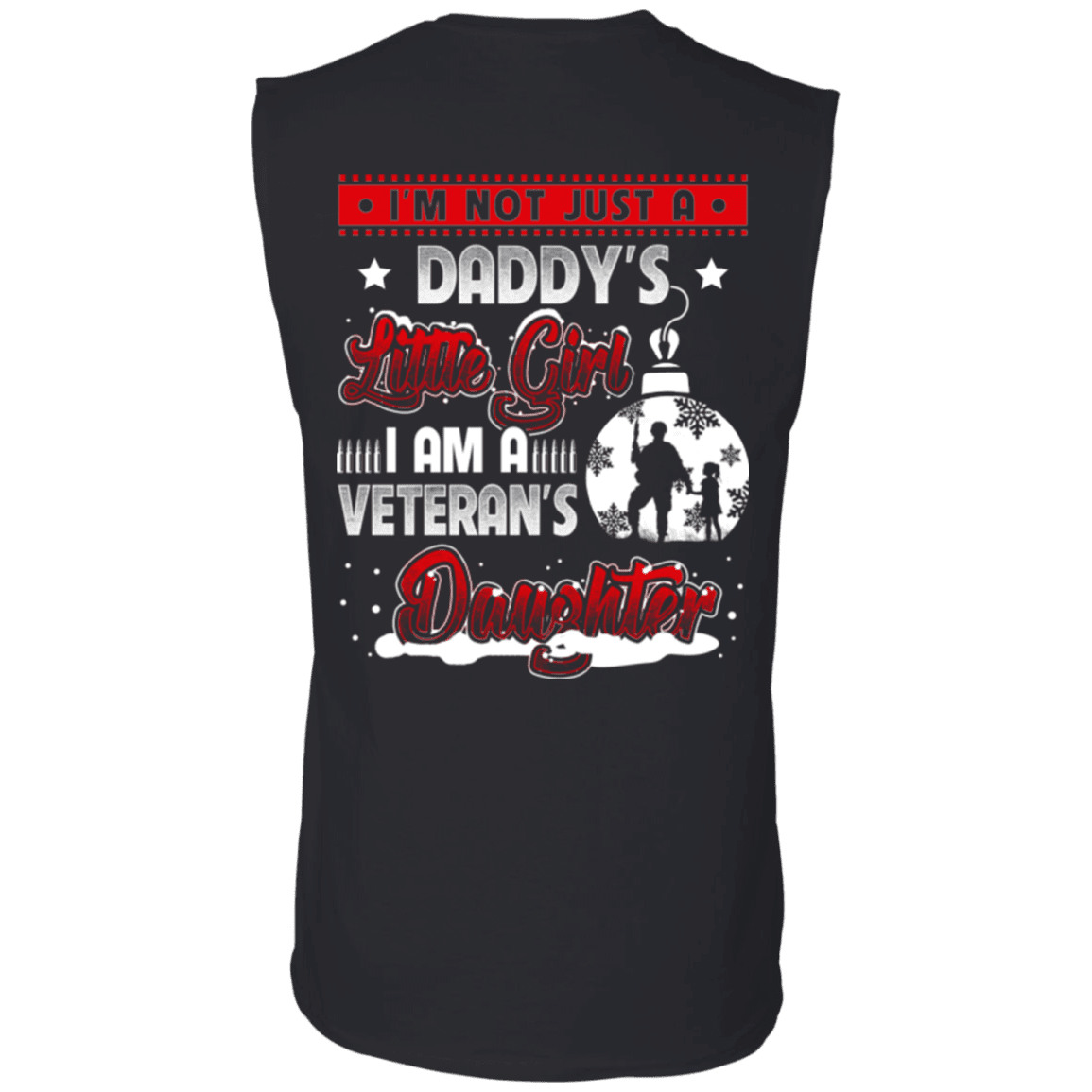Military T-Shirt "I Am A Veteran's Daughter"-TShirt-General-Veterans Nation