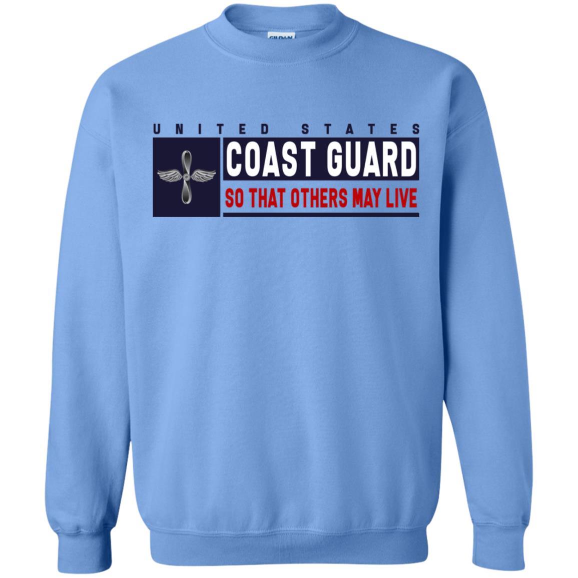 US Coast Guard Aviation Maintenance Technician AMT Logo- So that others may live Long Sleeve - Pullover Hoodie-TShirt-USCG-Veterans Nation