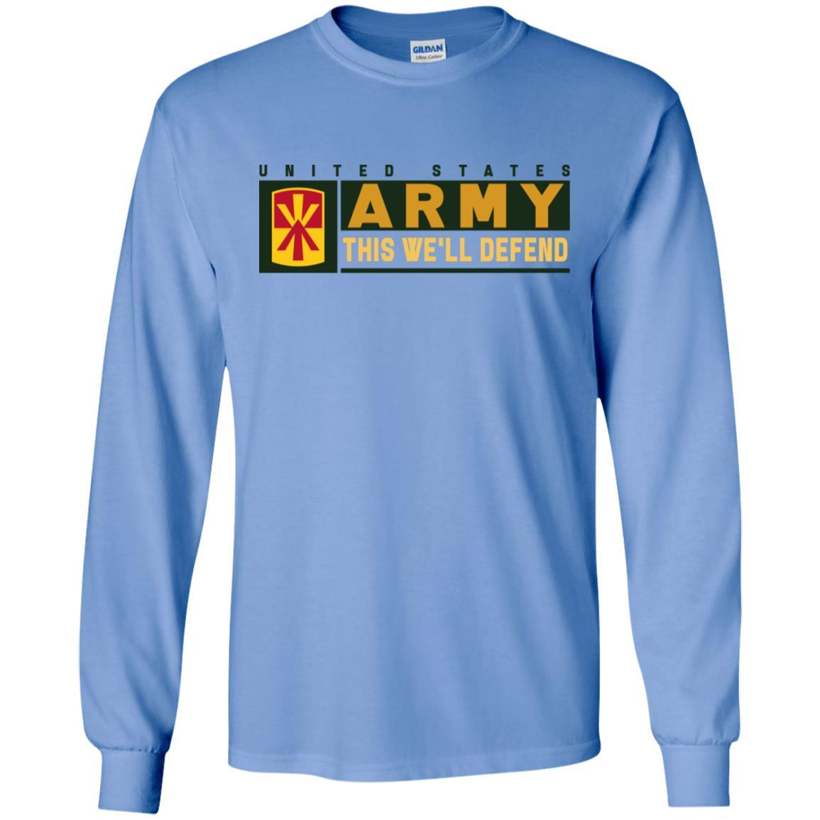 US Army 11TH AIR DEFENSE ARTILLERY BRIGADE- This We'll Defend T-Shirt On Front For Men-TShirt-Army-Veterans Nation