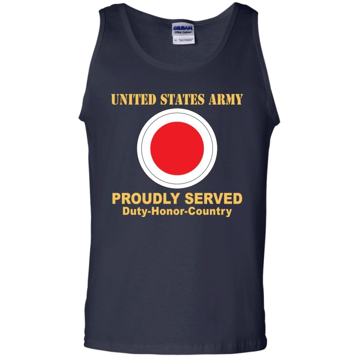 US ARMY 37TH INFANTRY BRIGADE COMBAT TEAM- Proudly Served T-Shirt On Front For Men-TShirt-Army-Veterans Nation