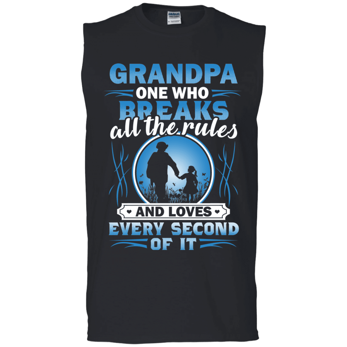 Military T-Shirt "GRANDPA ONE WHO BREAKS ALL THE RULES"-TShirt-General-Veterans Nation