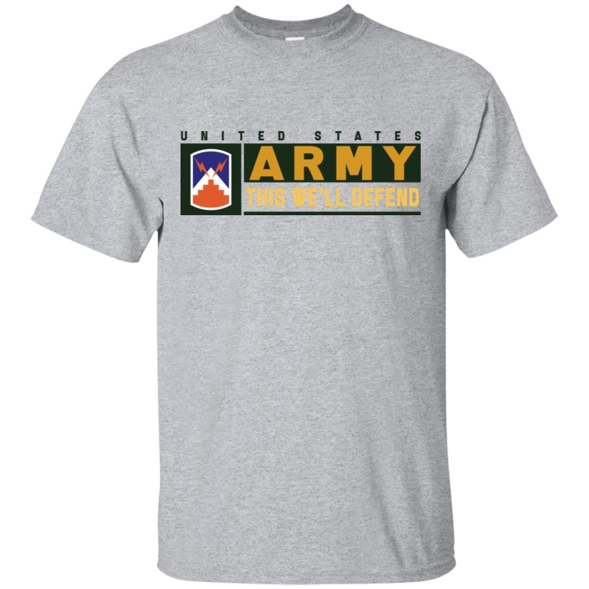 US Army 7TH SIGNAL BRIGADE- This We'll Defend T-Shirt On Front For Men-TShirt-Army-Veterans Nation