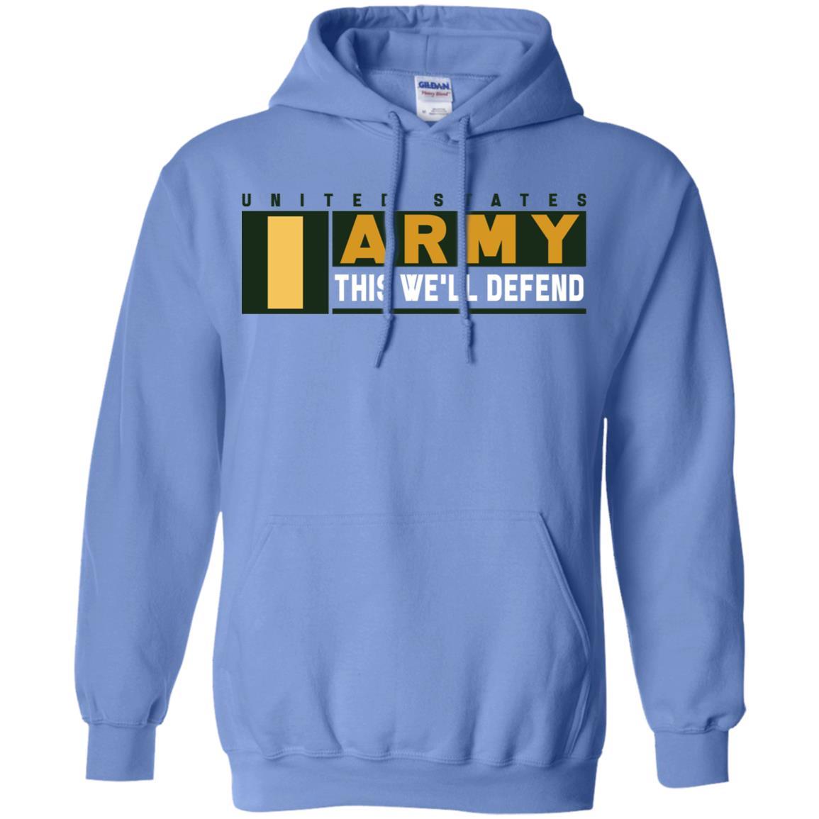 US Army O-1 This We Will Defend Long Sleeve - Pullover Hoodie-TShirt-Army-Veterans Nation