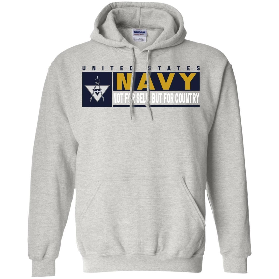 Navy Draftsman Navy DM- Not for self Long Sleeve - Pullover Hoodie-TShirt-Navy-Veterans Nation