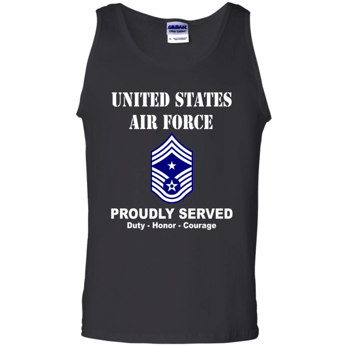 US Air Force E-9 Command Chief Master Sergeant CCM E9 Noncommissioned Officer Ranks Men Front T Shirt For Air Force-TShirt-USAF-Veterans Nation