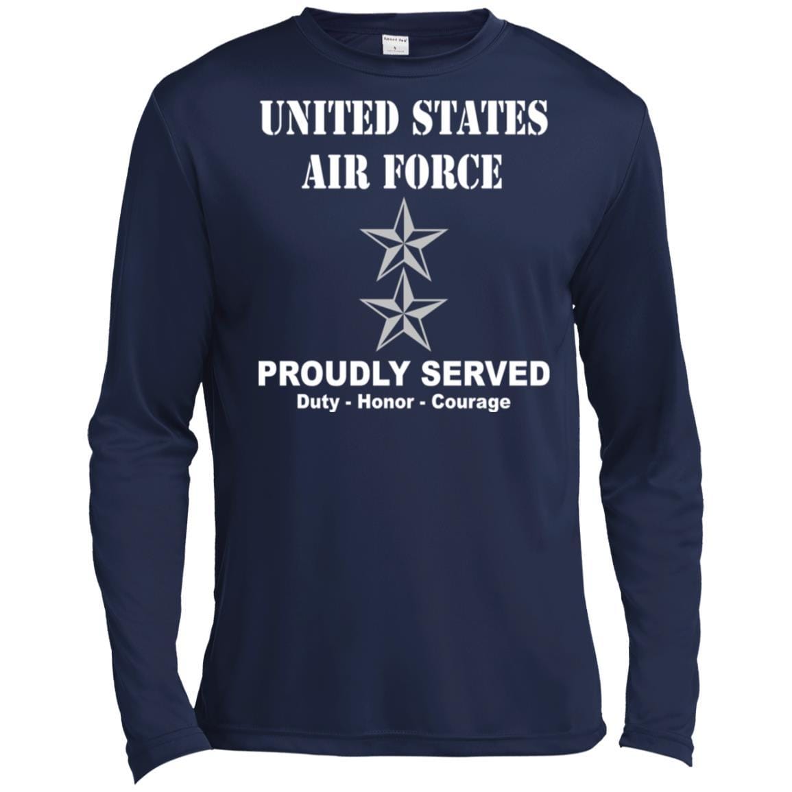 US Air Force O-8 Major General Maj G O8 General Officer Ranks T shirt Sport-Tek Tall Pullover Hoodie - T-Shirt-TShirt-USAF-Veterans Nation