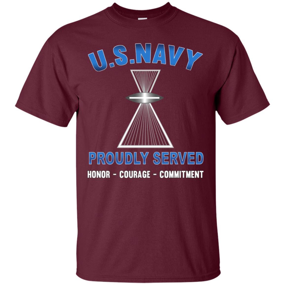 U.S Navy Aviation Photographer's Mate PH - Proudly Served T-Shirt For Men On Front-TShirt-Navy-Veterans Nation