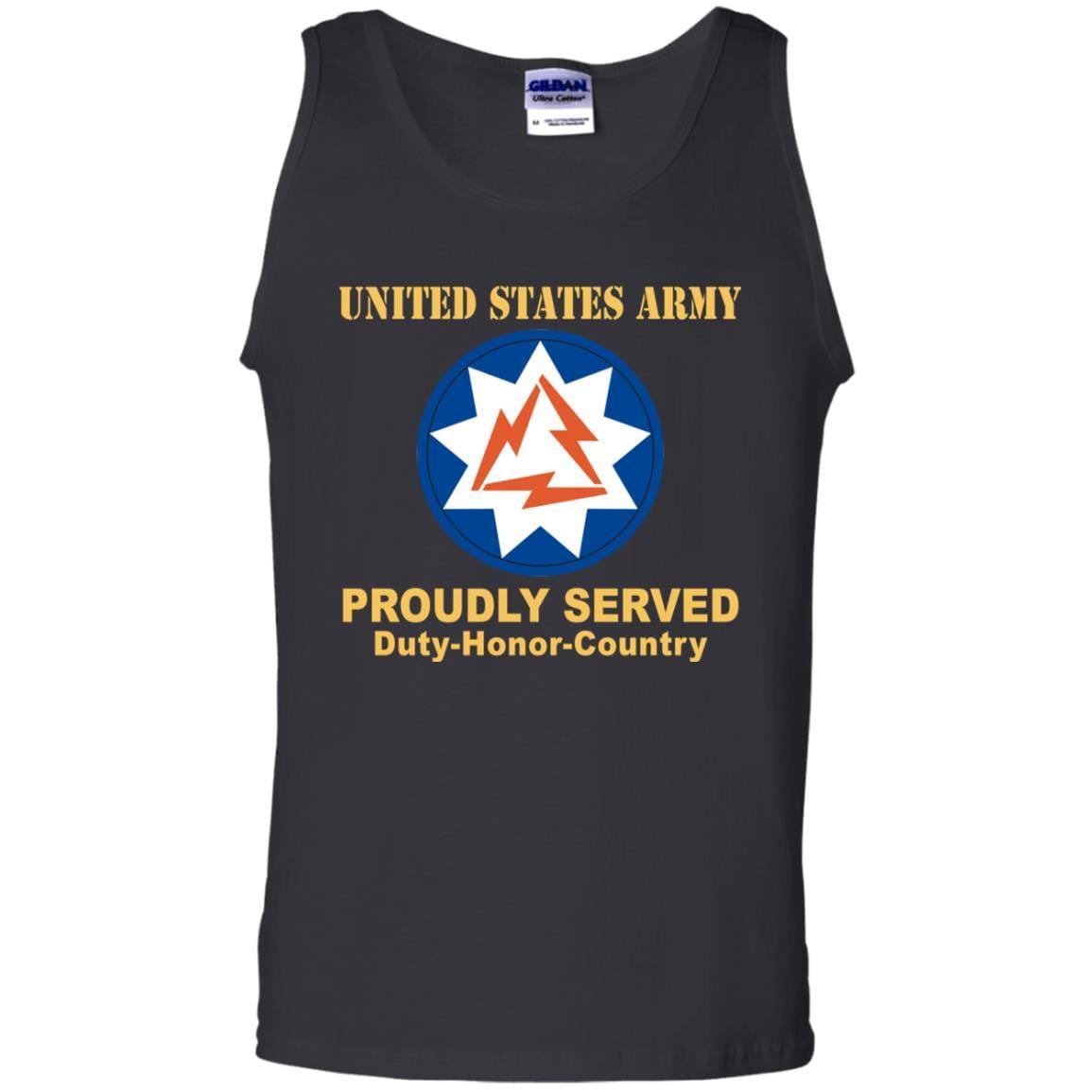 US ARMY 93RD SIGNAL BRIGADE - Proudly Served T-Shirt On Front For Men-TShirt-Army-Veterans Nation