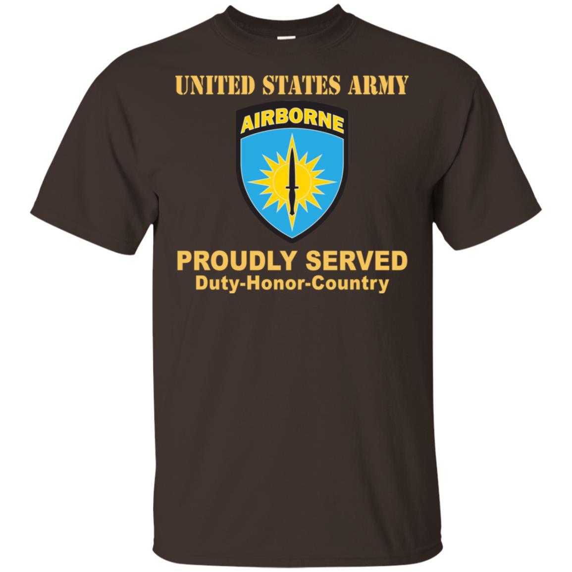 US ARMY SPECIAL OPERATIONS COMMAND PACIFIC- Proudly Served T-Shirt On Front For Men-TShirt-Army-Veterans Nation