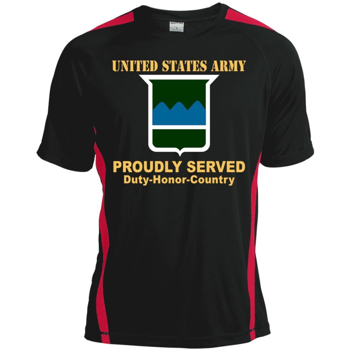 US ARMY 80TH TRAINING COMMAND - Proudly Served T-Shirt On Front For Men-TShirt-Army-Veterans Nation