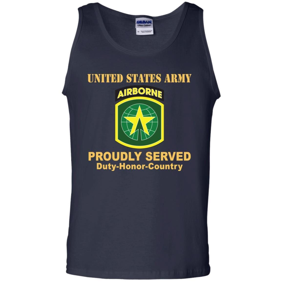 US ARMY 16TH MILITARY POLICE BRIGADE- Proudly Served T-Shirt On Front For Men-TShirt-Army-Veterans Nation