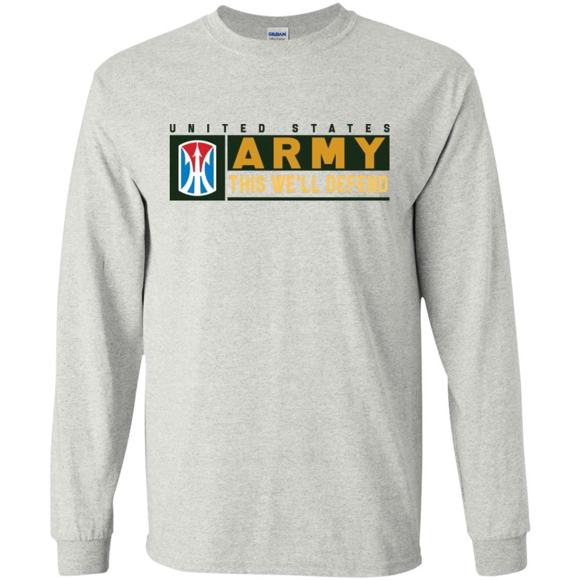 US Army 11TH INFANTRY BRIGADE- This We'll Defend T-Shirt On Front For Men-TShirt-Army-Veterans Nation
