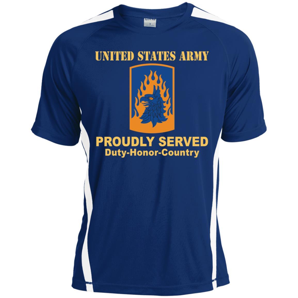 US ARMY 12TH COMBAT AVIATION BRIGADE- Proudly Served T-Shirt On Front For Men-TShirt-Army-Veterans Nation