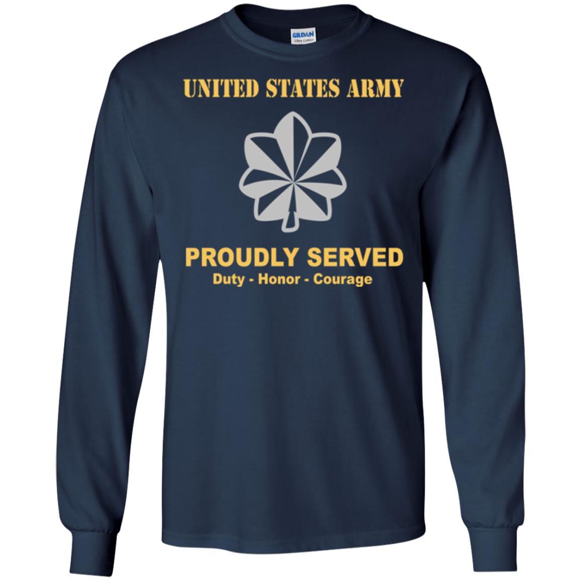 US Army O-5 Lieutenant Colonel O5 LTC Field Officer Ranks Men Front Shirt US Army Rank-TShirt-Army-Veterans Nation