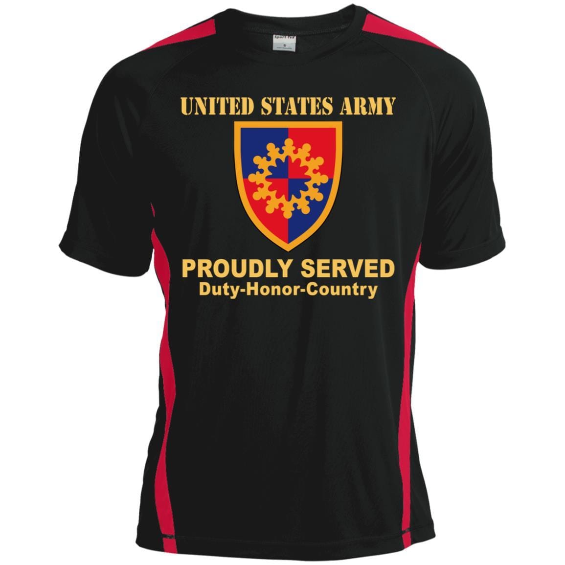 US ARMY 149TH MANEUVER ENHANCEMENT BRIGADE- Proudly Served T-Shirt On Front For Men-TShirt-Army-Veterans Nation