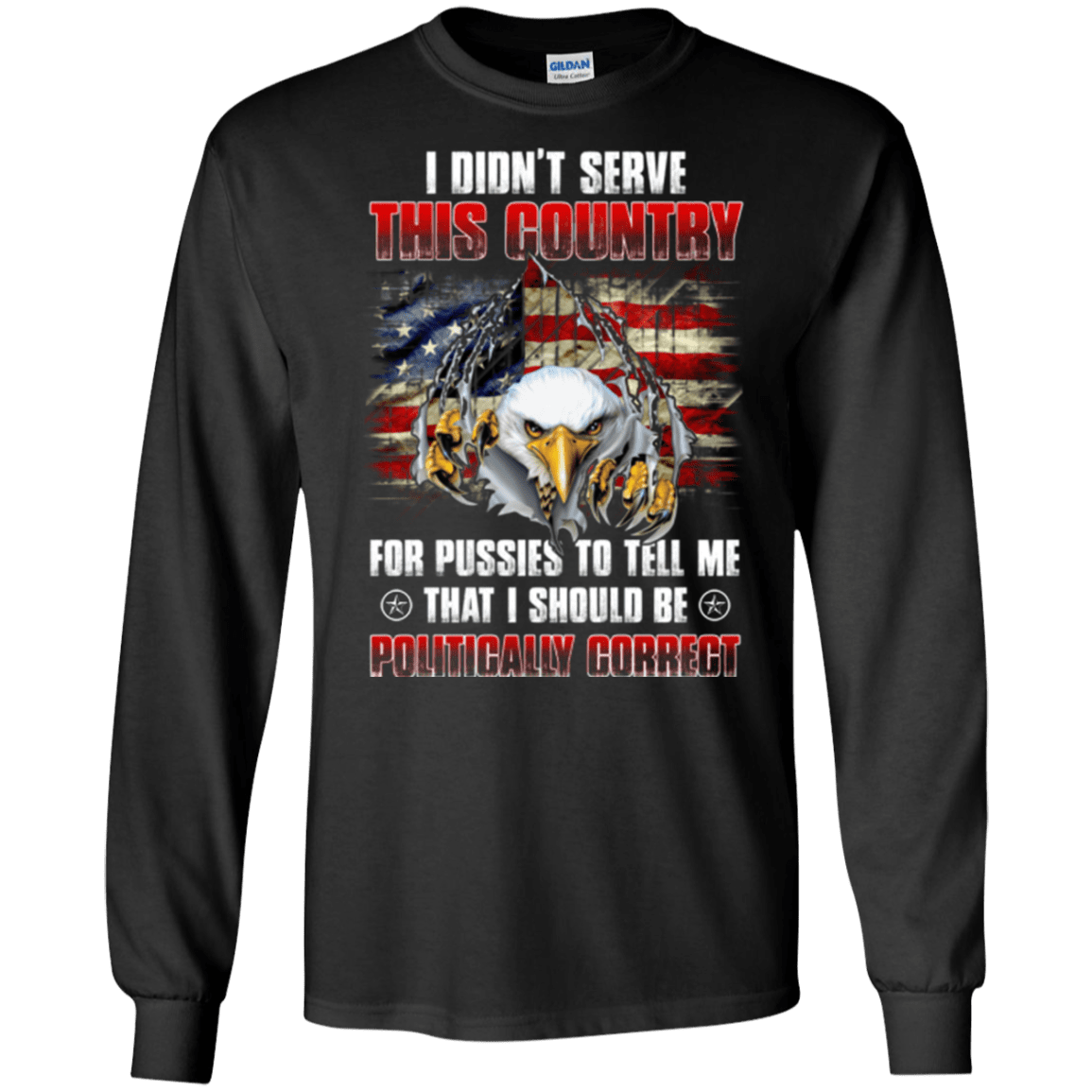 Military T-Shirt "I DIDN'T SERVE THIS COUNTRY"-TShirt-General-Veterans Nation