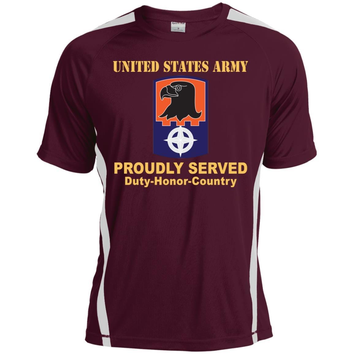 US ARMY 244TH AVIATION BRIGADE- Proudly Served T-Shirt On Front For Men-TShirt-Army-Veterans Nation