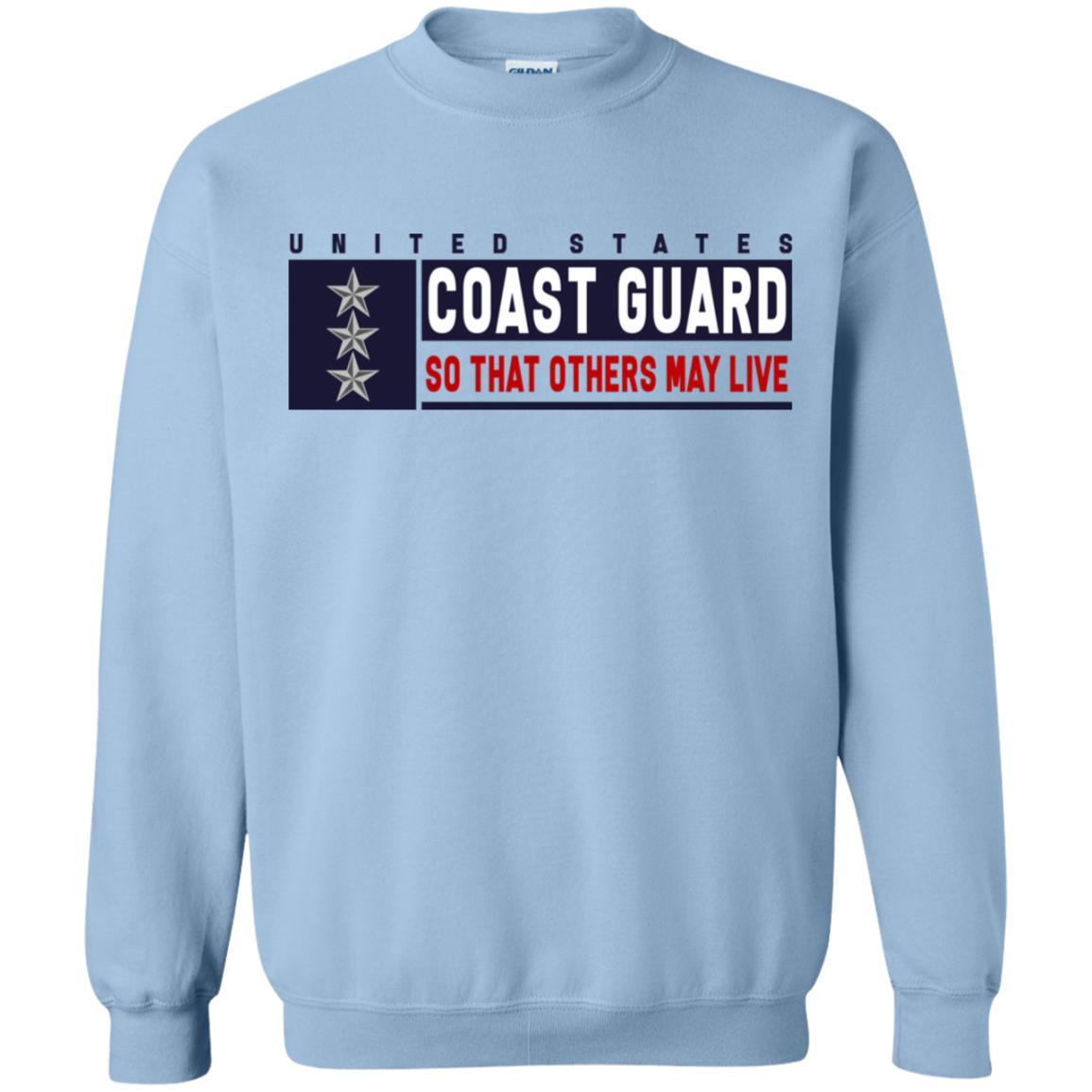 US Coast Guard O-9 Vice Admiral O9 VADM So That Others May Live Long Sleeve - Pullover Hoodie-TShirt-USCG-Veterans Nation