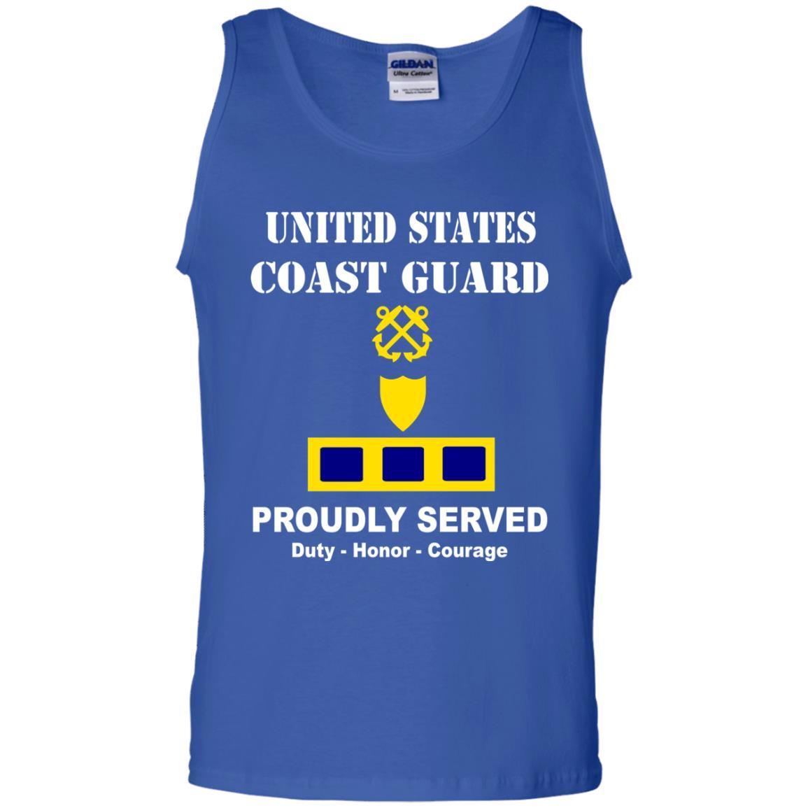 US Coast Guard W-2 Chief Warrant Officer 2 W2 CWO-2 Chief Warrant Officer Men Front USCG T Shirt-TShirt-USCG-Veterans Nation