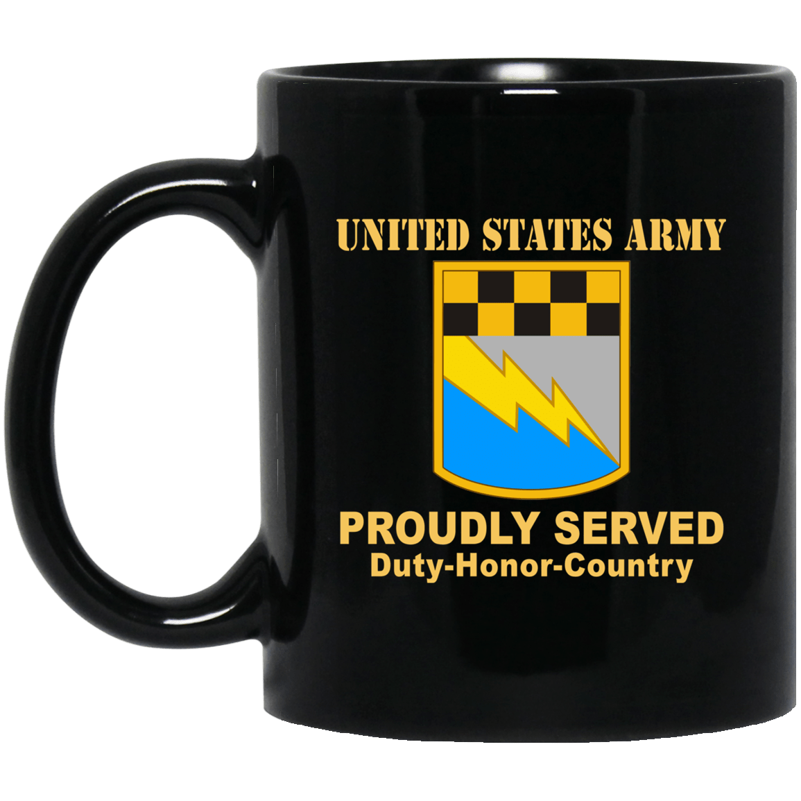 US ARMY 525TH EXPEDITIONARY MILITARY INTELLIGENCE BRIGADE- 11 oz - 15 oz Black Mug-Mug-Army-CSIB-Veterans Nation