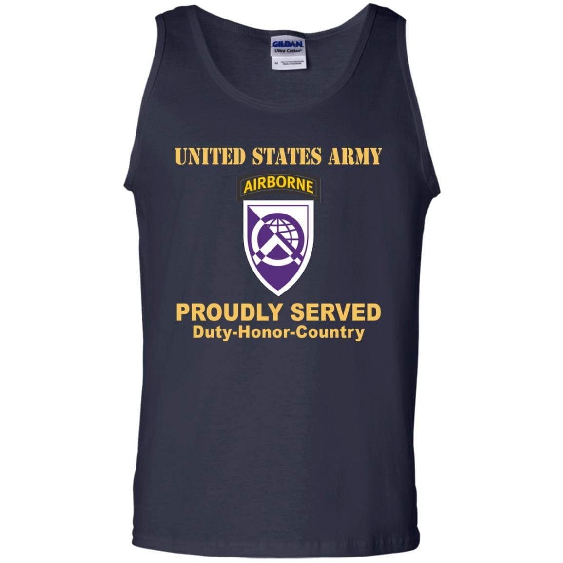 US ARMY 360TH CIVIL AFFAIRS BRIGADE- Proudly Served T-Shirt On Front For Men-TShirt-Army-Veterans Nation