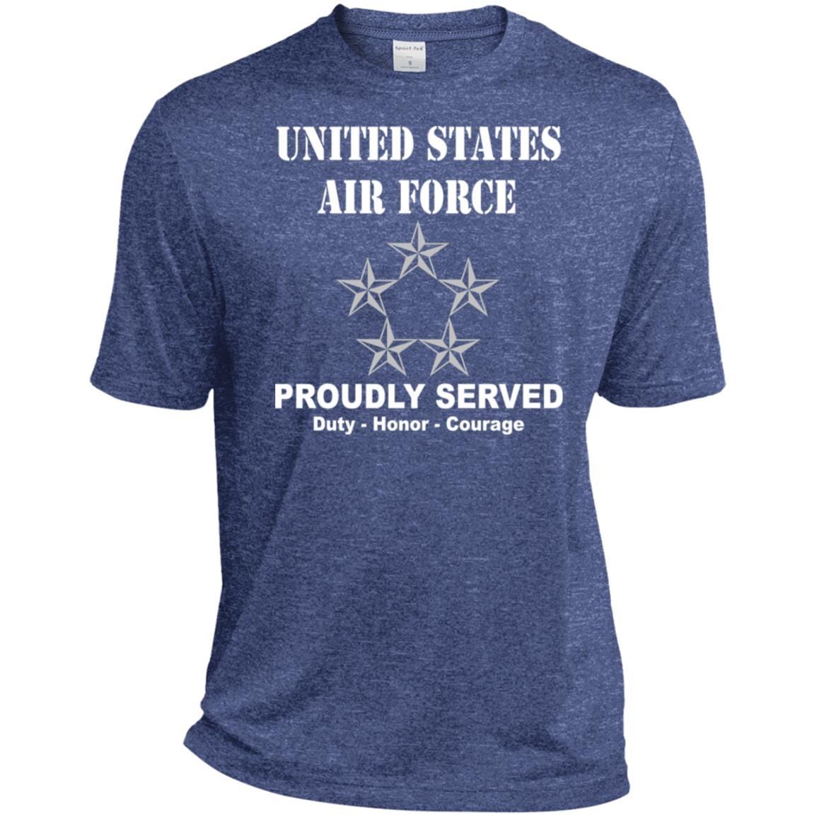 US Air Force O-10 General of the Air Force GAF O10 General Officer Ranks T shirt Sport-Tek Tall Pullover Hoodie - T-Shirt-TShirt-USAF-Veterans Nation