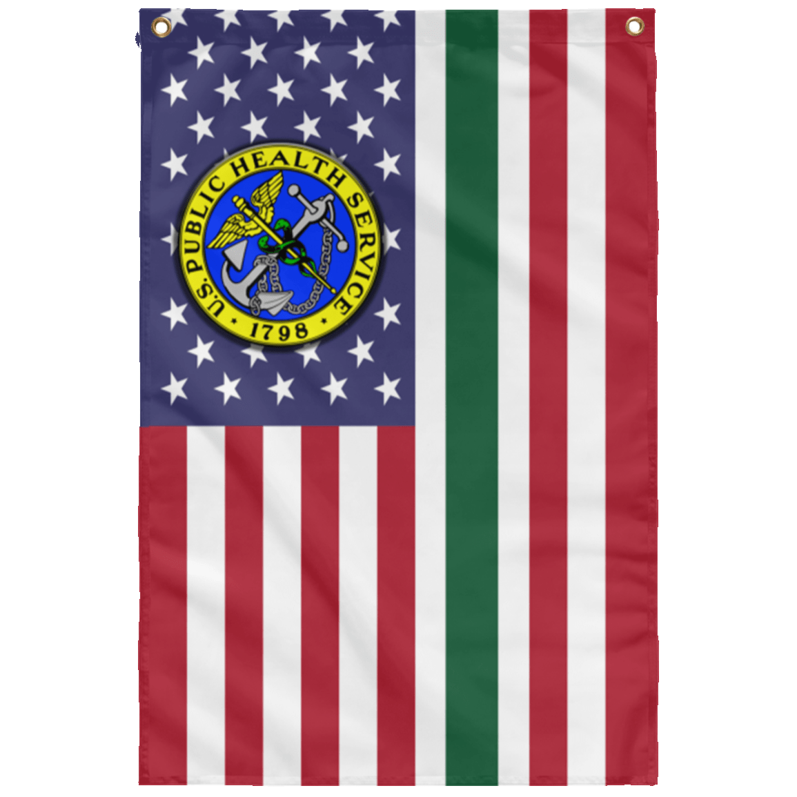 US Army Public Health Service Wall Flag 3x5 ft Single Sided Print-WallFlag-Army-Branch-Veterans Nation