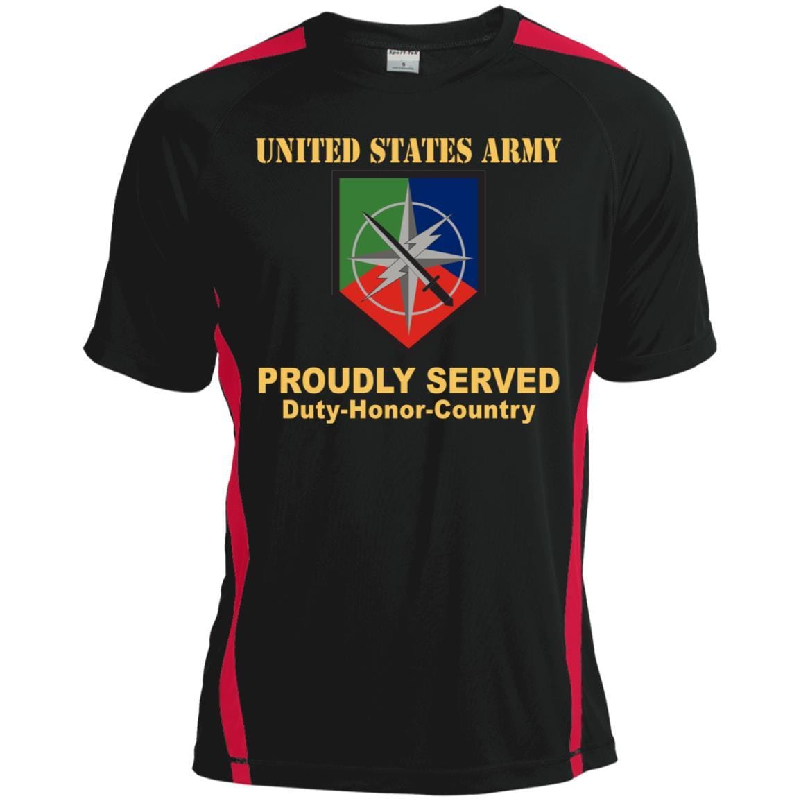 US ARMY 648 MANEUVER ENHANCEMENT BRIGADE- Proudly Served T-Shirt On Front For Men-TShirt-Army-Veterans Nation