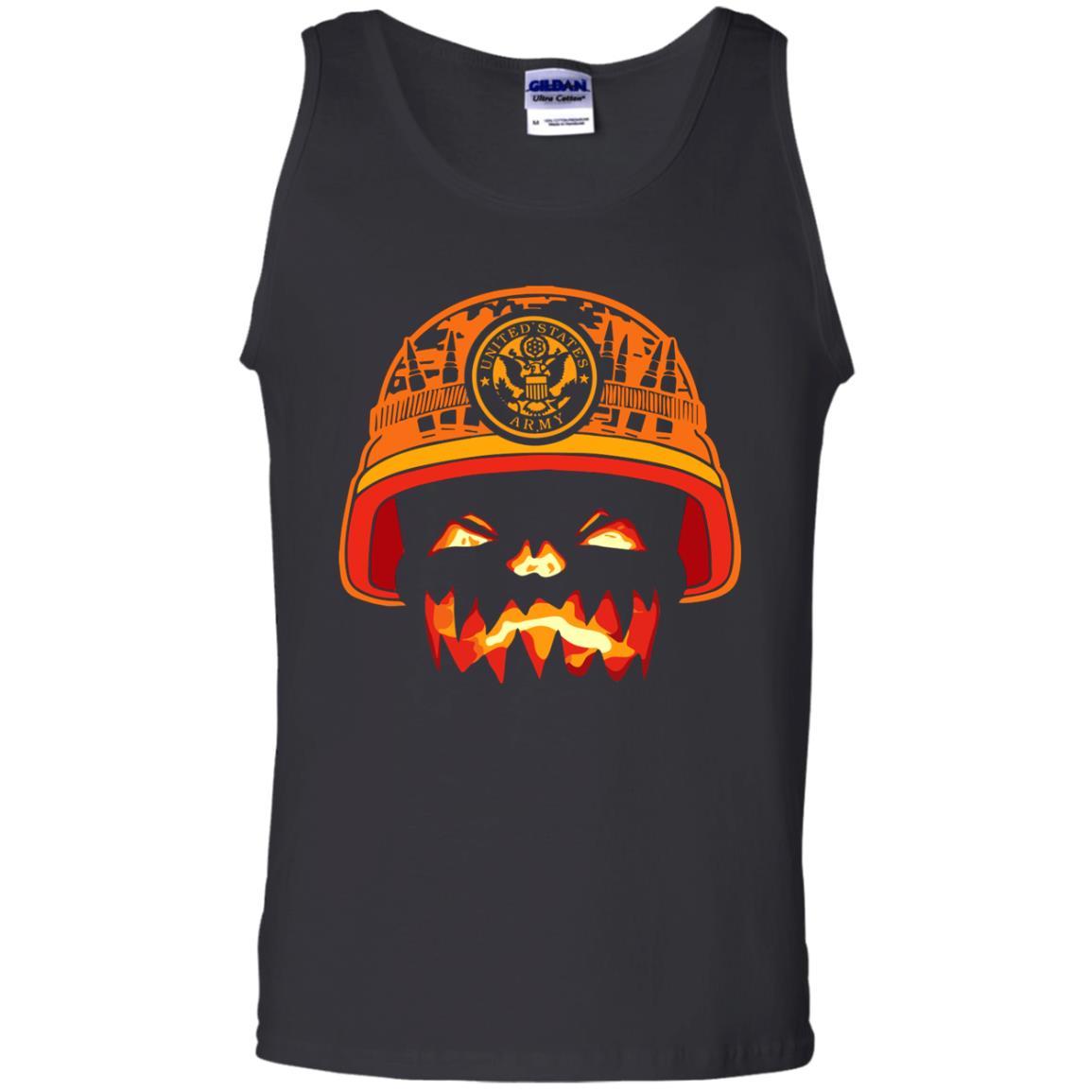 US Army Halloween Men T Shirt On Front-TShirt-Army-Veterans Nation