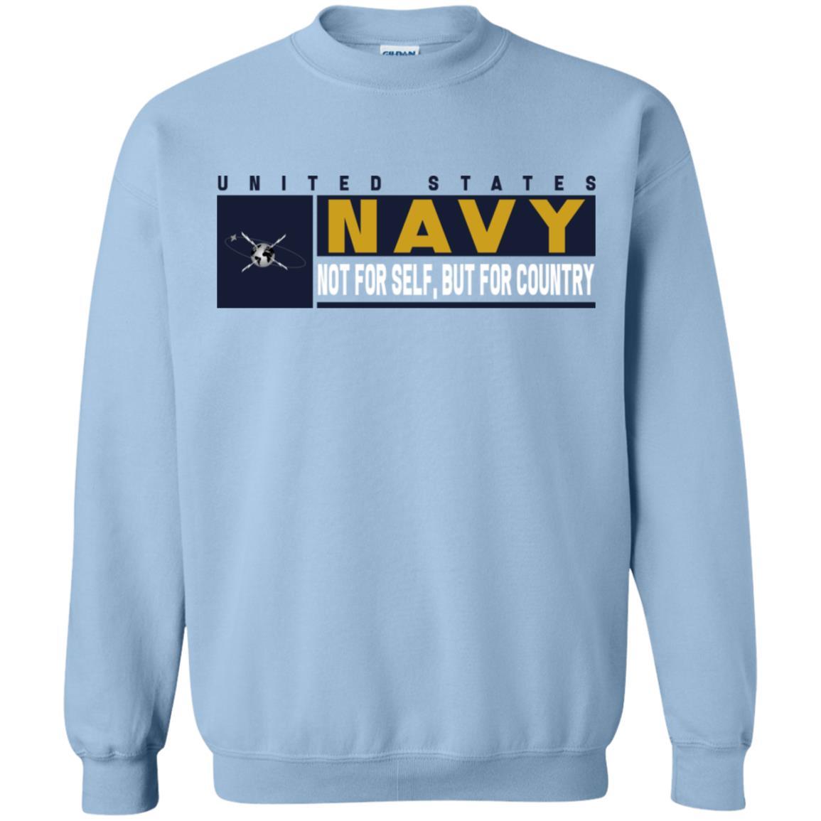 Navy Mass Communications Specialist Navy MC- Not for self Long Sleeve - Pullover Hoodie-TShirt-Navy-Veterans Nation