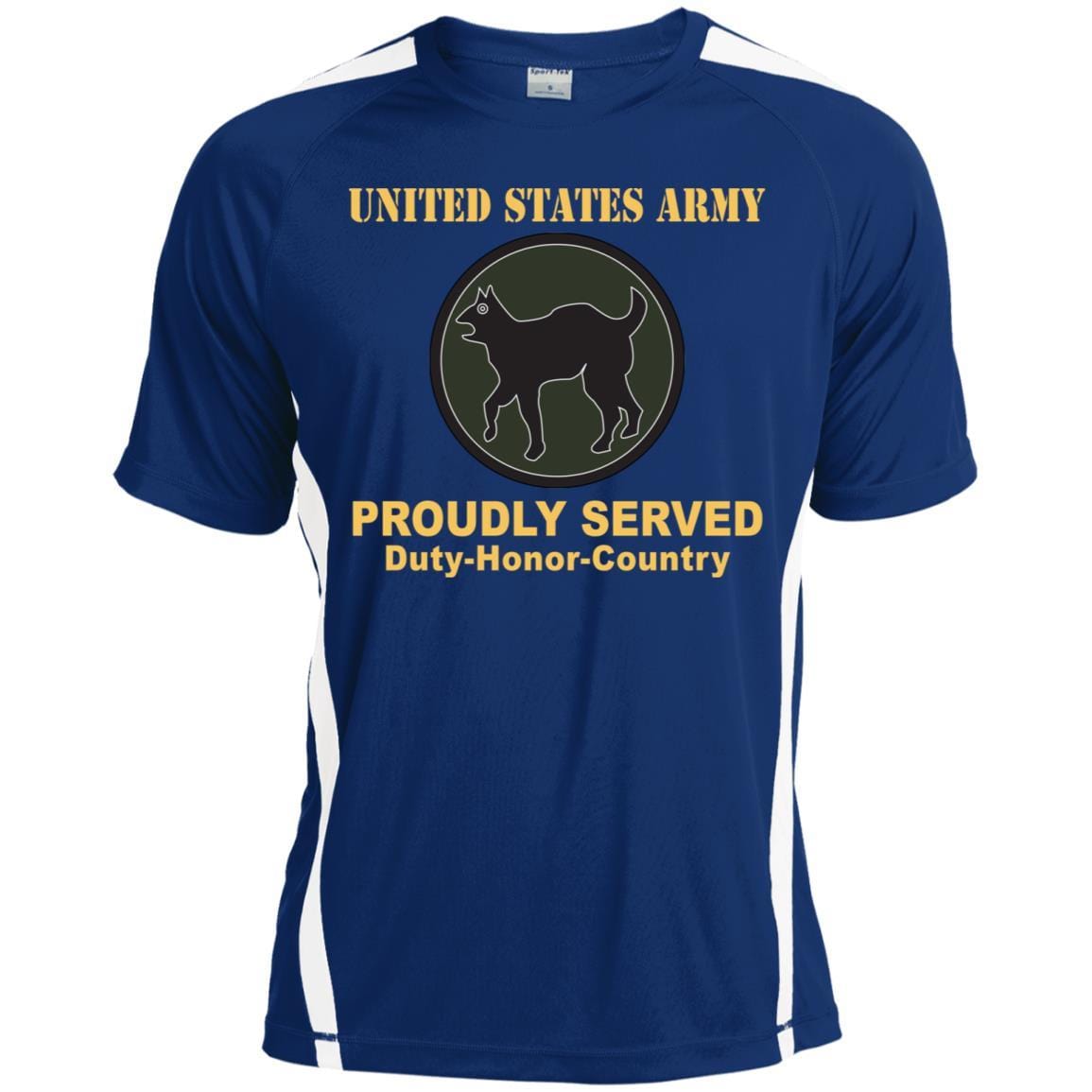 US ARMY 81 REGIONAL SUPPORT COMMAND - Proudly Served T-Shirt On Front For Men-TShirt-Army-Veterans Nation