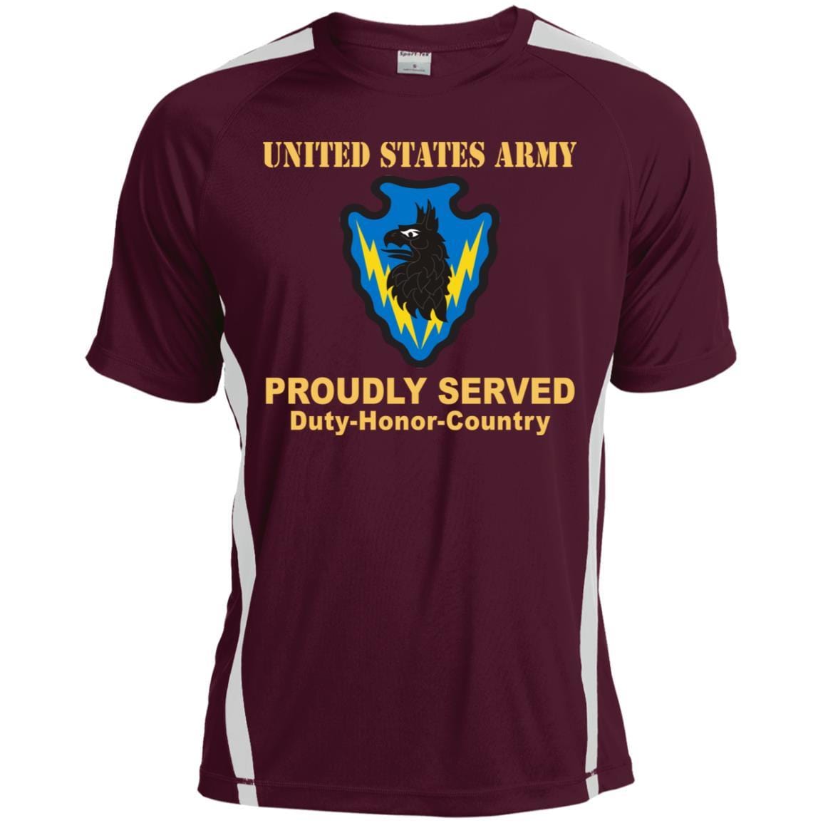 US ARMY 71ST EXPEDITIONARY MILITARY INTELLIGENCE BRIGADE - Proudly Served T-Shirt On Front For Men-TShirt-Army-Veterans Nation