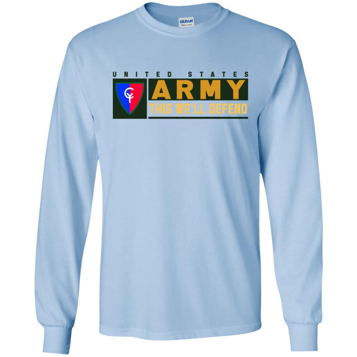 US Army 38TH INFANTRY DIVISION- This We'll Defend T-Shirt On Front For Men-TShirt-Army-Veterans Nation