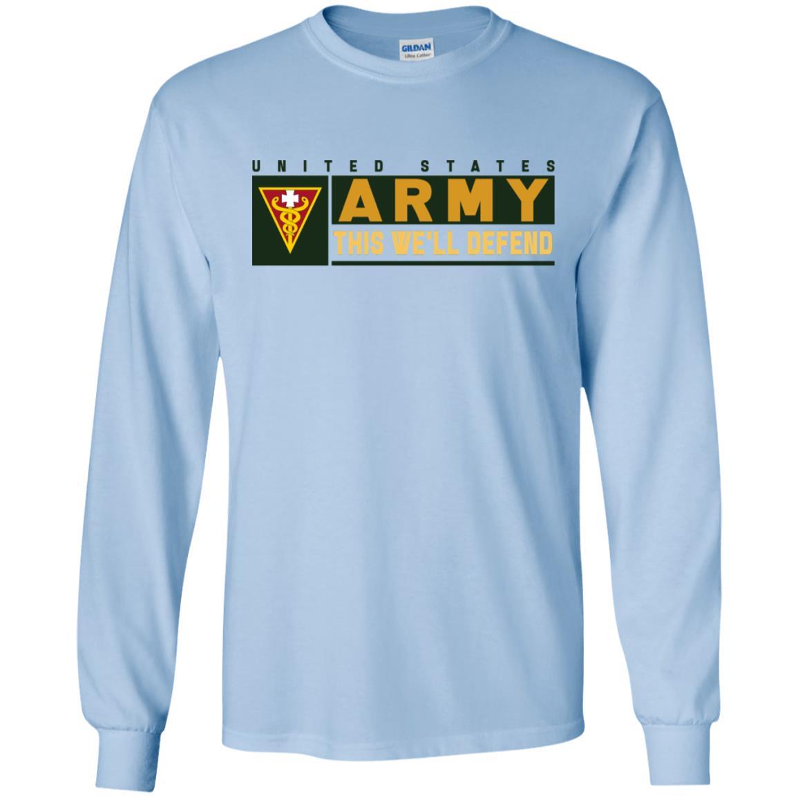 US Army 3RD MEDICAL COMMAND- This We'll Defend T-Shirt On Front For Men-TShirt-Army-Veterans Nation