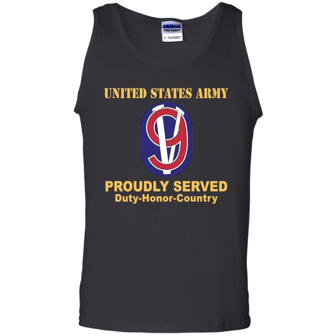 US ARMY 95 TRAINING DIVISION USAR - Proudly Served T-Shirt On Front For Men-TShirt-Army-Veterans Nation