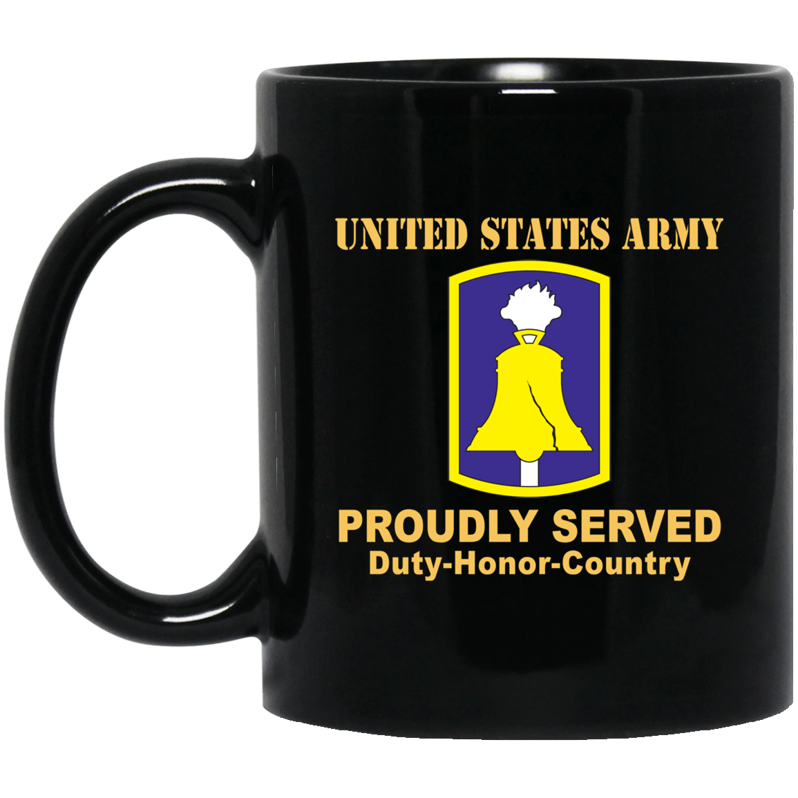 US ARMY 304TH CIVIL AFFAIRS BRIGADE- 11 oz - 15 oz Black Mug-Mug-Army-CSIB-Veterans Nation