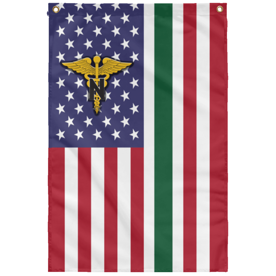 US Army Nurse Corps Wall Flag 3x5 ft Single Sided Print-WallFlag-Army-Branch-Veterans Nation