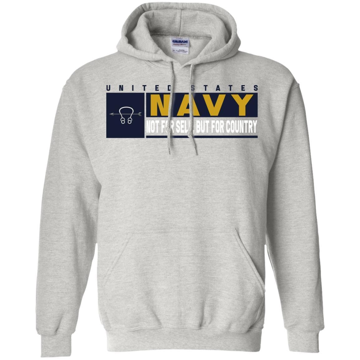 Navy Sonar Technician Navy ST- Not for self Long Sleeve - Pullover Hoodie-TShirt-Navy-Veterans Nation