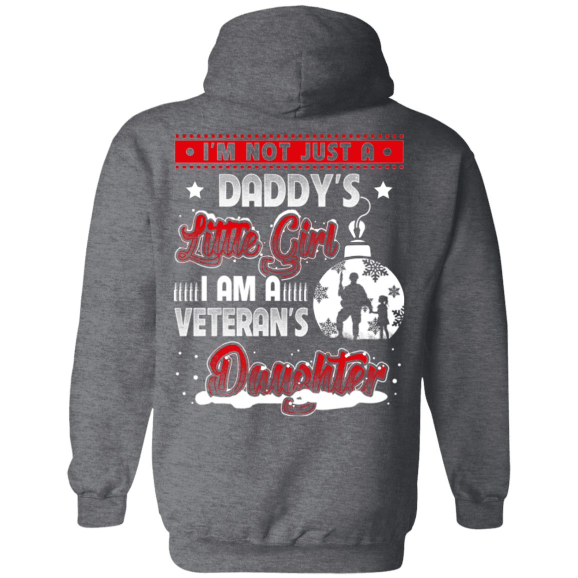 Military T-Shirt "I Am A Veteran's Daughter"-TShirt-General-Veterans Nation