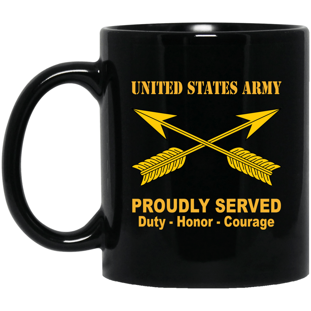 U.S. Army Special Forces Black Mug 11 oz - 15 oz-Mug-Army-Branch-Veterans Nation