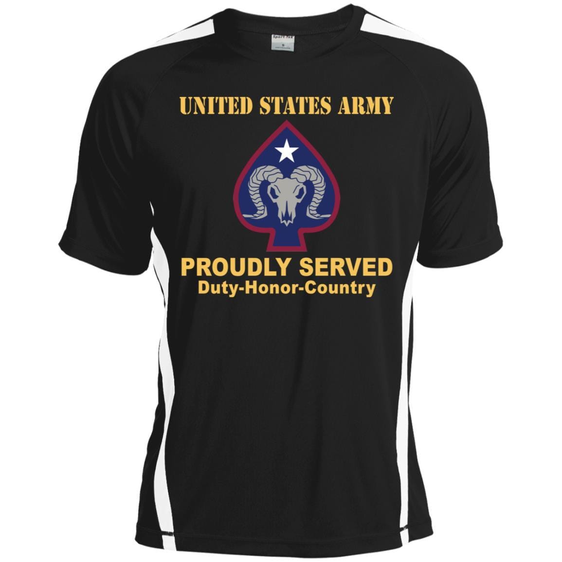 US ARMY 17TH SUSTAINMENT BRIGADE- Proudly Served T-Shirt On Front For Men-TShirt-Army-Veterans Nation