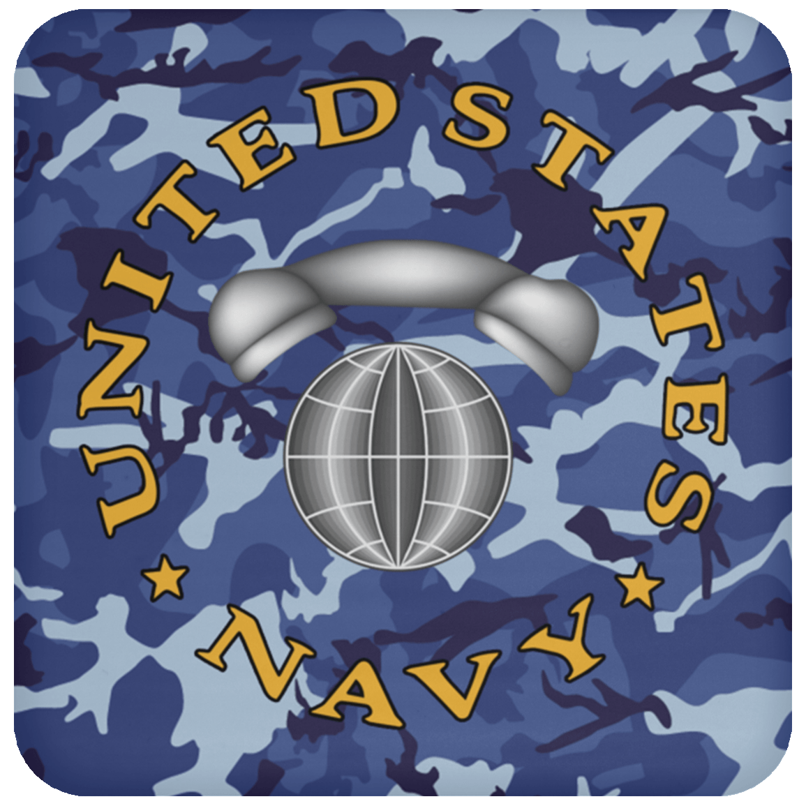 Navy Interior Communications Electrician Navy IC - Proudly Served Coaster-Coaster-Navy-Rate-Veterans Nation