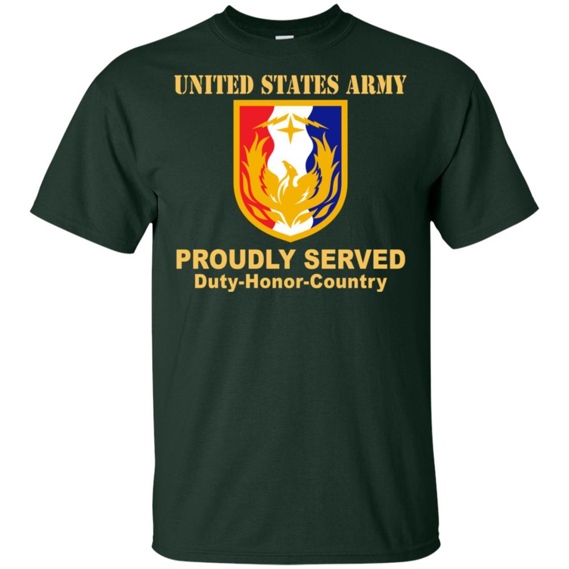 US ARMY 36TH SUSTAINMENT BRIGADE - Proudly Served T-Shirt On Front For Men-TShirt-Army-Veterans Nation