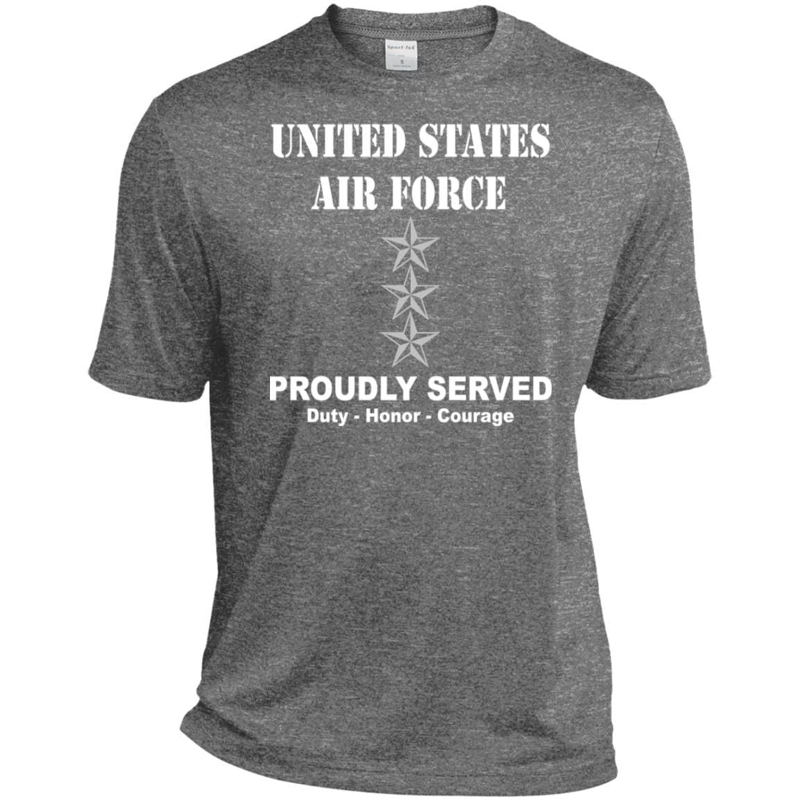 US Air Force O-9 Lieutenant General Lt Ge O9 General Officer Ranks T shirt Sport-Tek Tall Pullover Hoodie - T-Shirt-TShirt-USAF-Veterans Nation